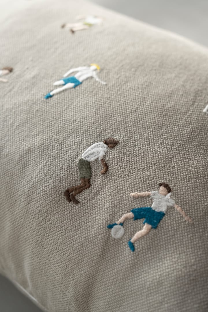 Soccer jalkapallo tyynyliina 58x38 cm, Mix-luonto Fine Little Day