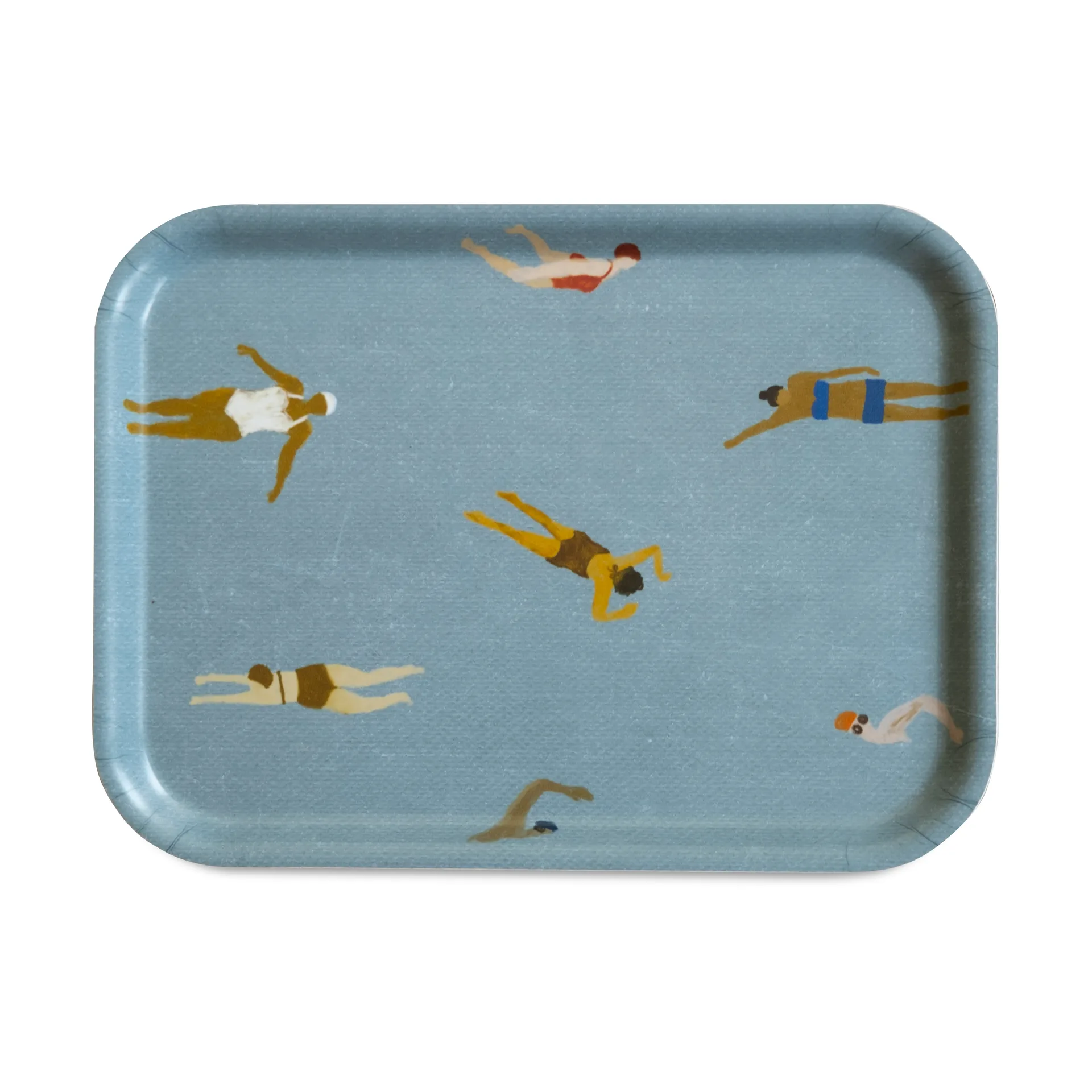 Swimmers tarjotin 20x27 cm, Beige Fine Little Day