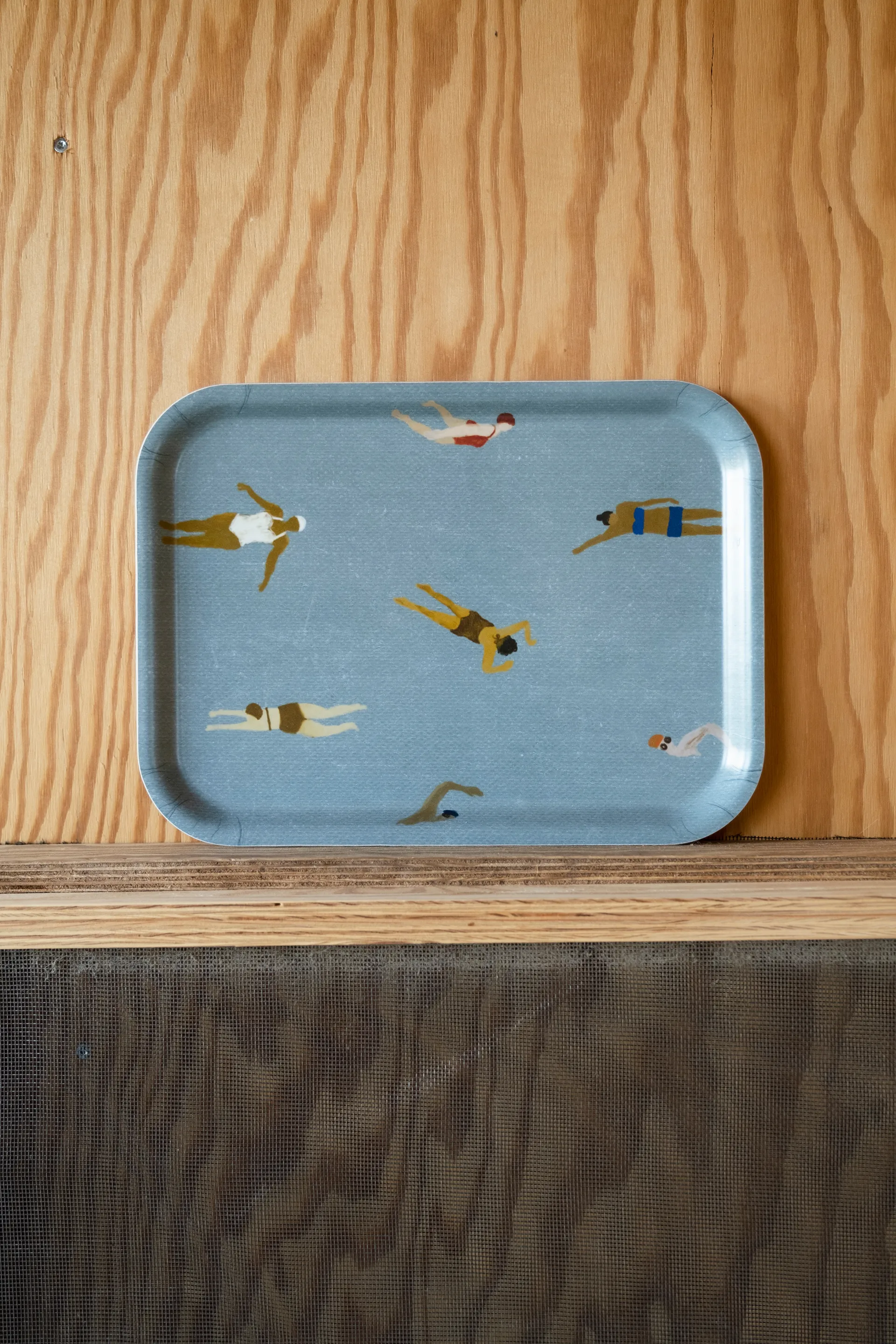 Swimmers tarjotin 20x27 cm, Beige Fine Little Day