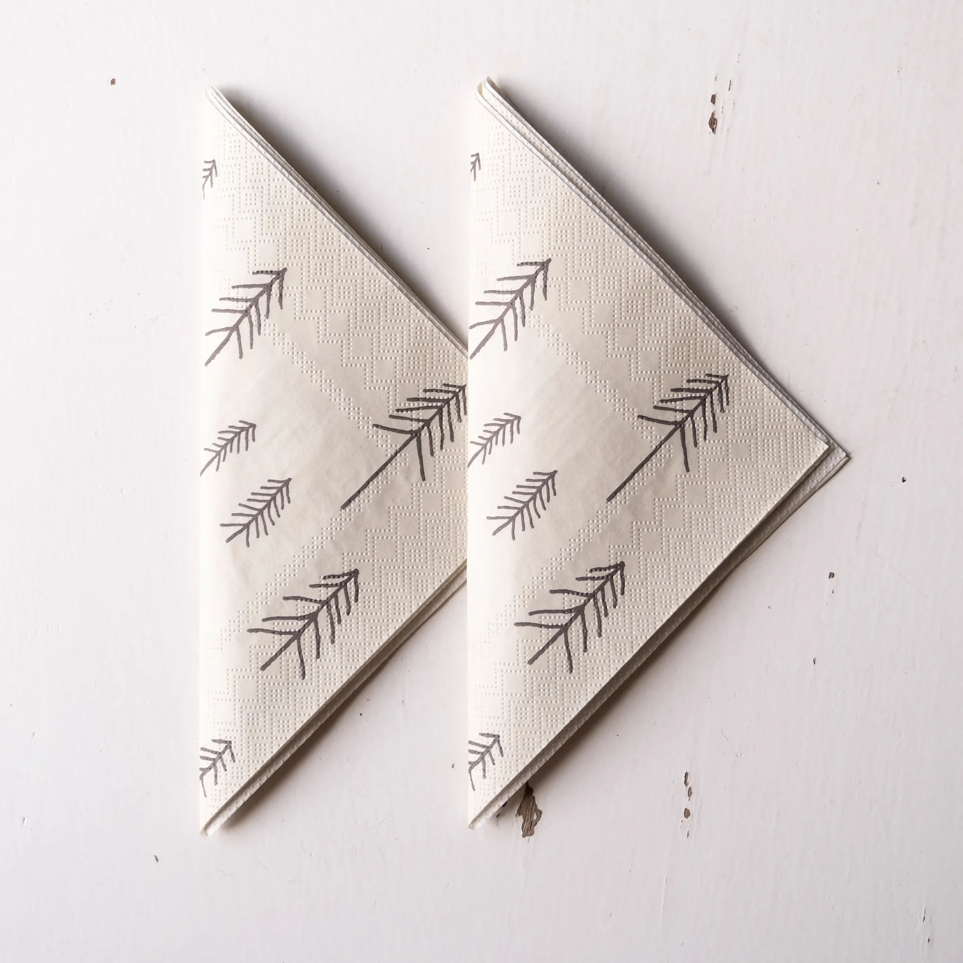 Tall servetti 25-pakkaus, Luonnonvärinen-ruskea Fine Little Day