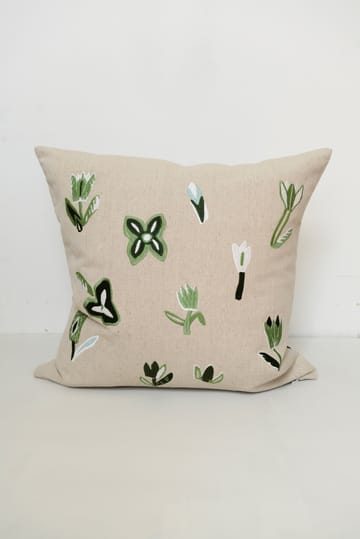Tulip tyynynpäällinen 48x48 cm - Nature-green - Fine Little Day