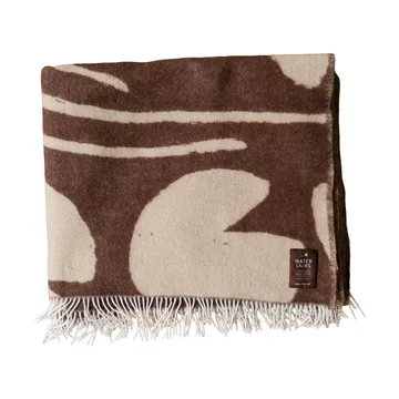 Water lilies viltti 130x220 cm - Ruskea - Fine Little Day