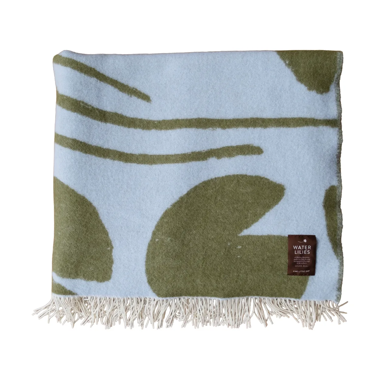 Fine Little Day Water lilies viltti 130x220 cm Ruskea