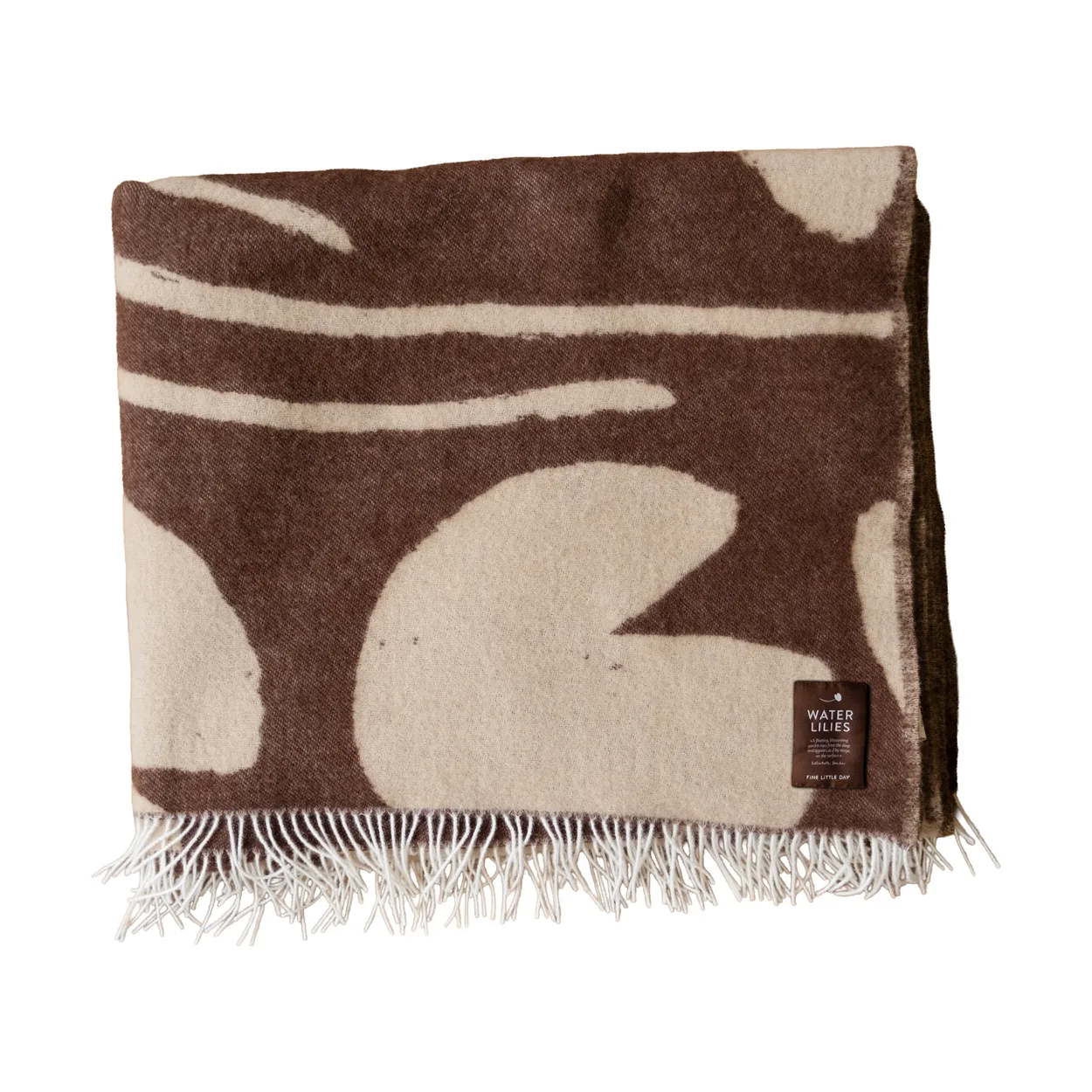 Fine Little Day Water lilies viltti 130x220 cm Sinivihreä