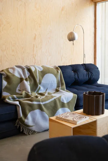 Water lilies viltti 130x220 cm - Sinivihreä - Fine Little Day