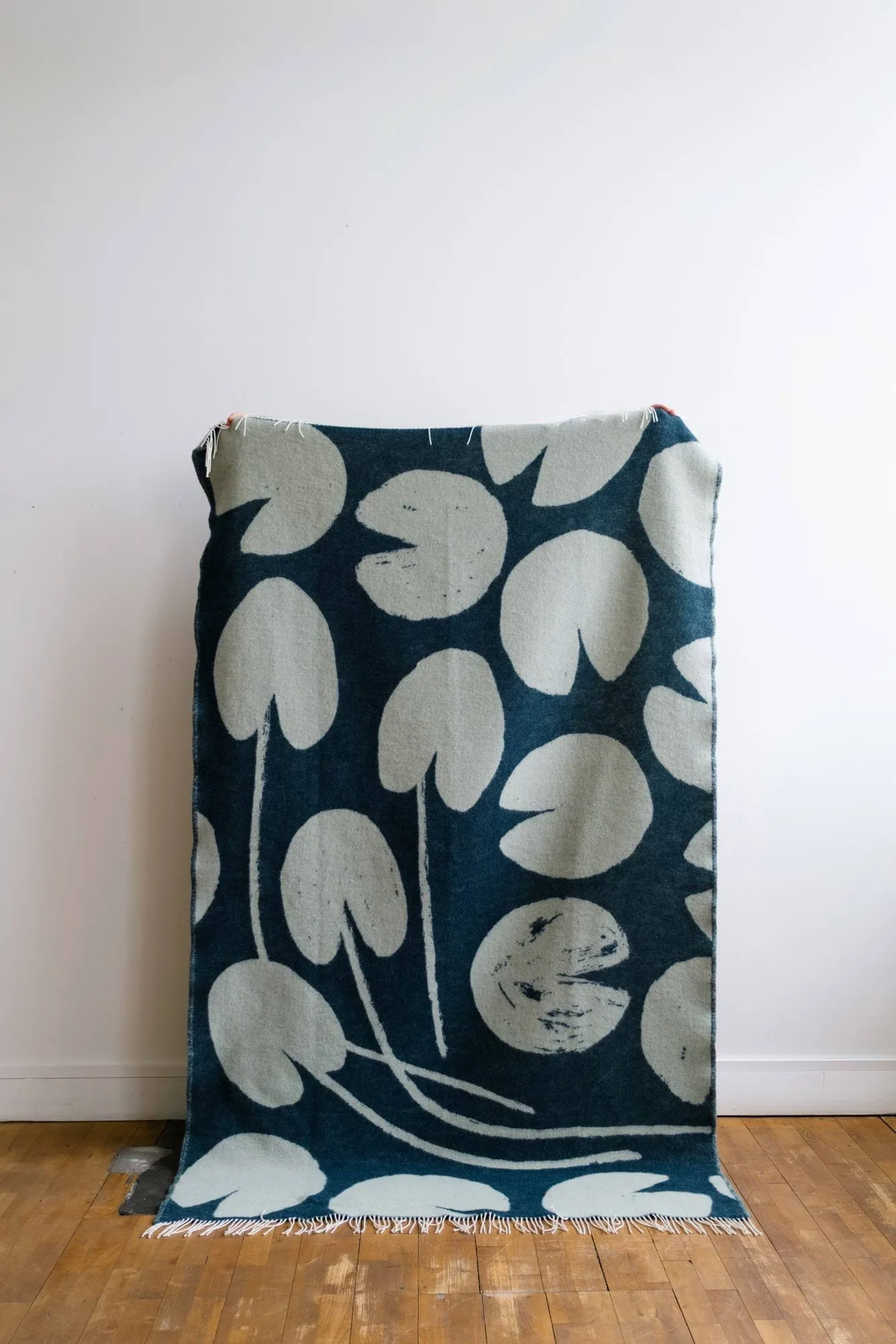 Water lilies viltti 130x220 cm, Vihreä Fine Little Day