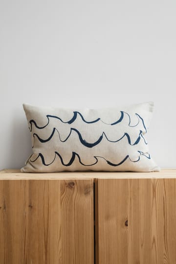 Wave tyynynpäällinen 38 x 58 cm - Sininen - Fine Little Day