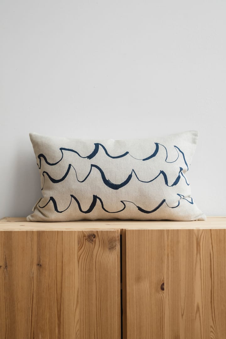 Wave tyynynpäällinen 38 x 58 cm, Sininen Fine Little Day