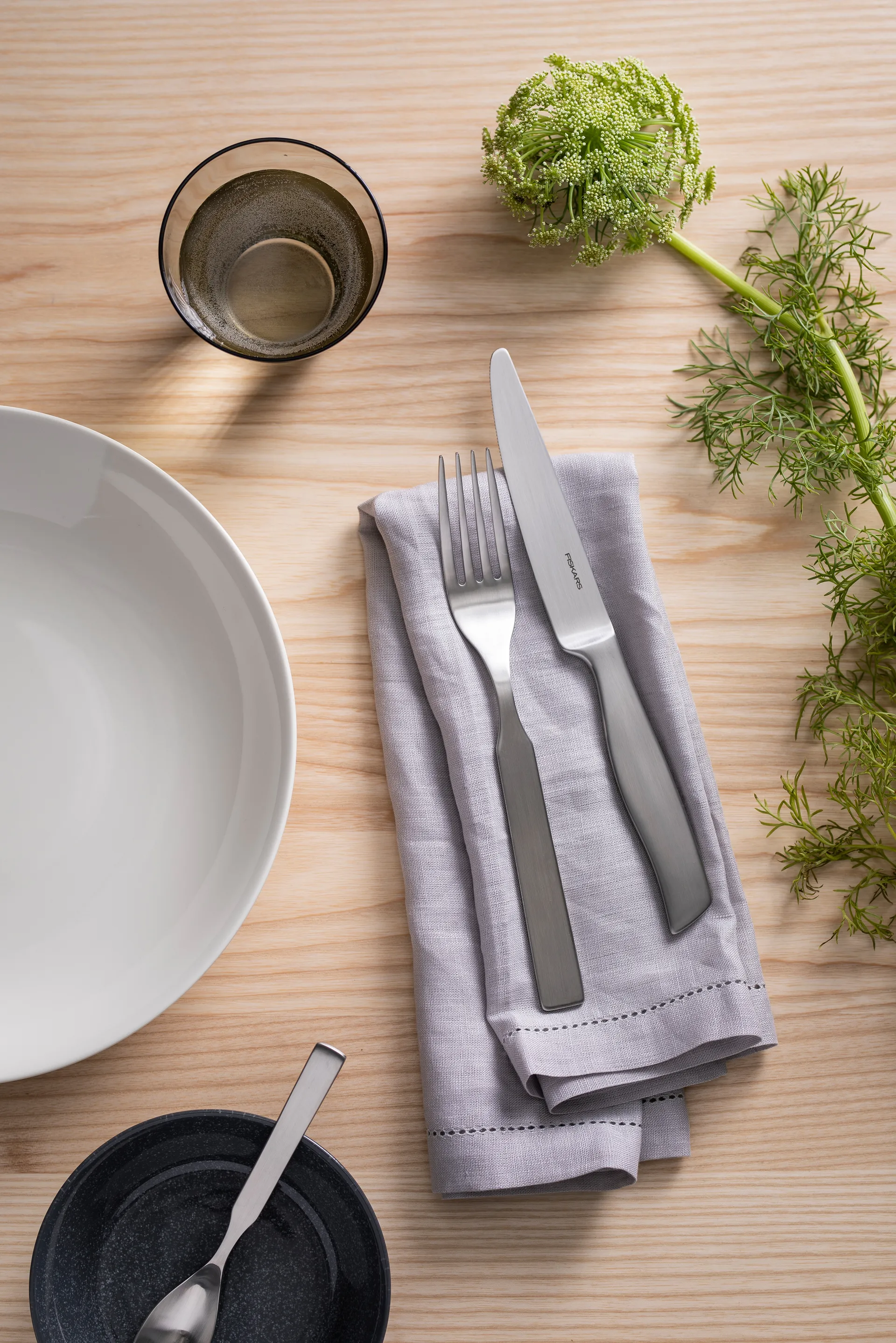 All Steel aterinsetti, 16 osaa Fiskars