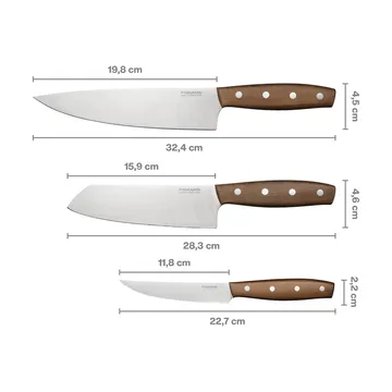 Folken veitsisetti - 3 osaa - Fiskars