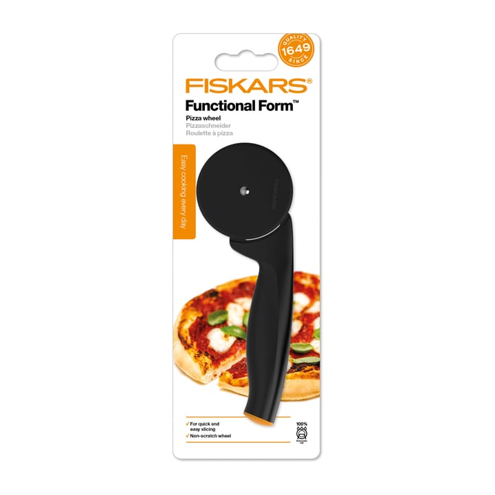 Functional Form pizzaleikkuri - Musta - Fiskars