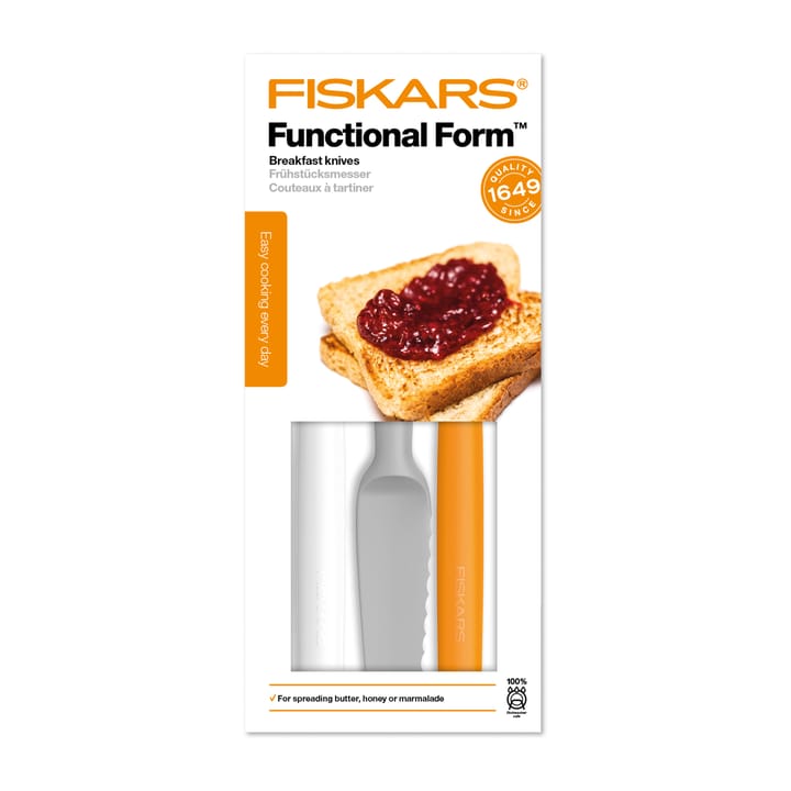 Functional Form voiveitset 3-pack - Harmaa-oranssi-valkoinen - Fiskars