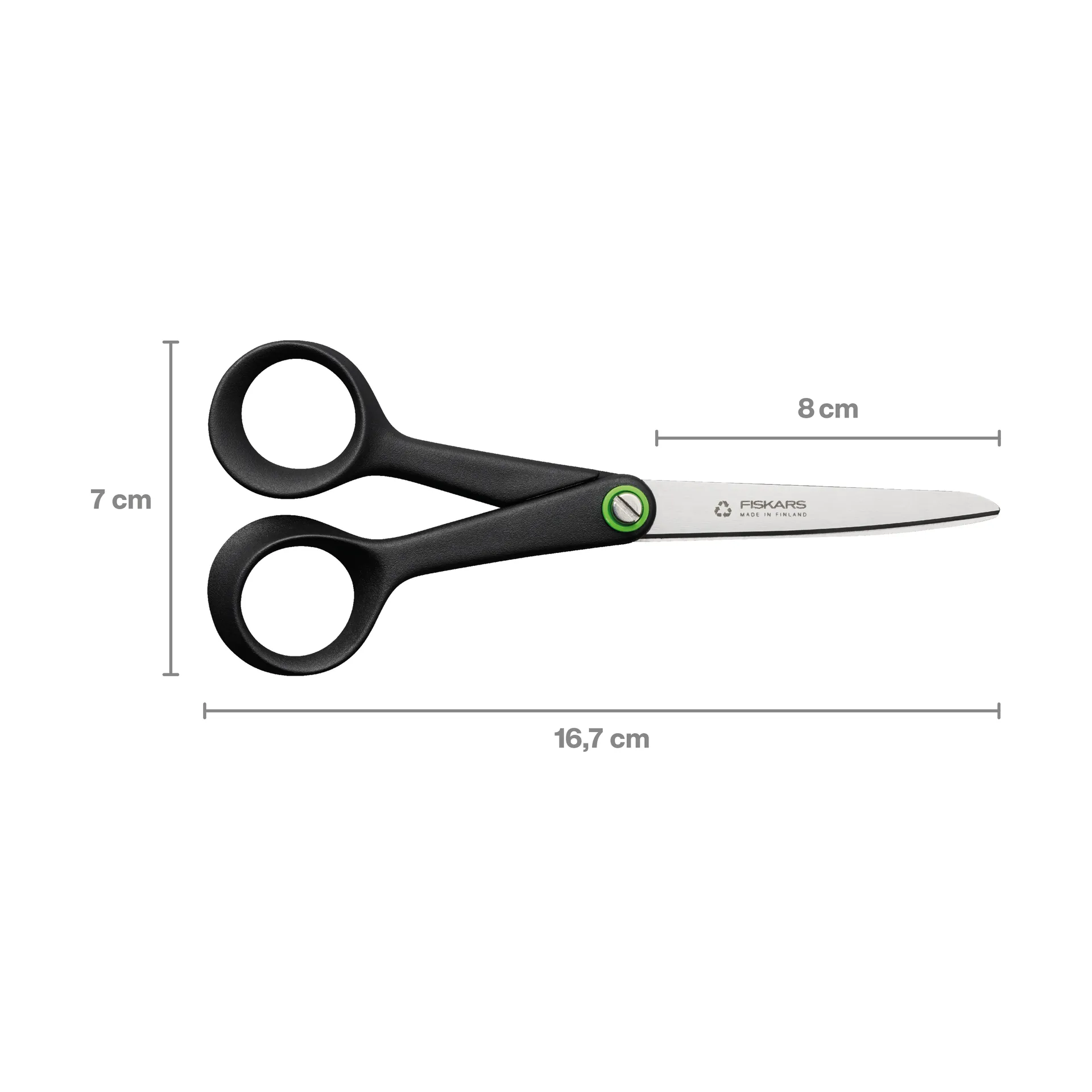 Functional Form yleissakset 17 cm, Musta Fiskars