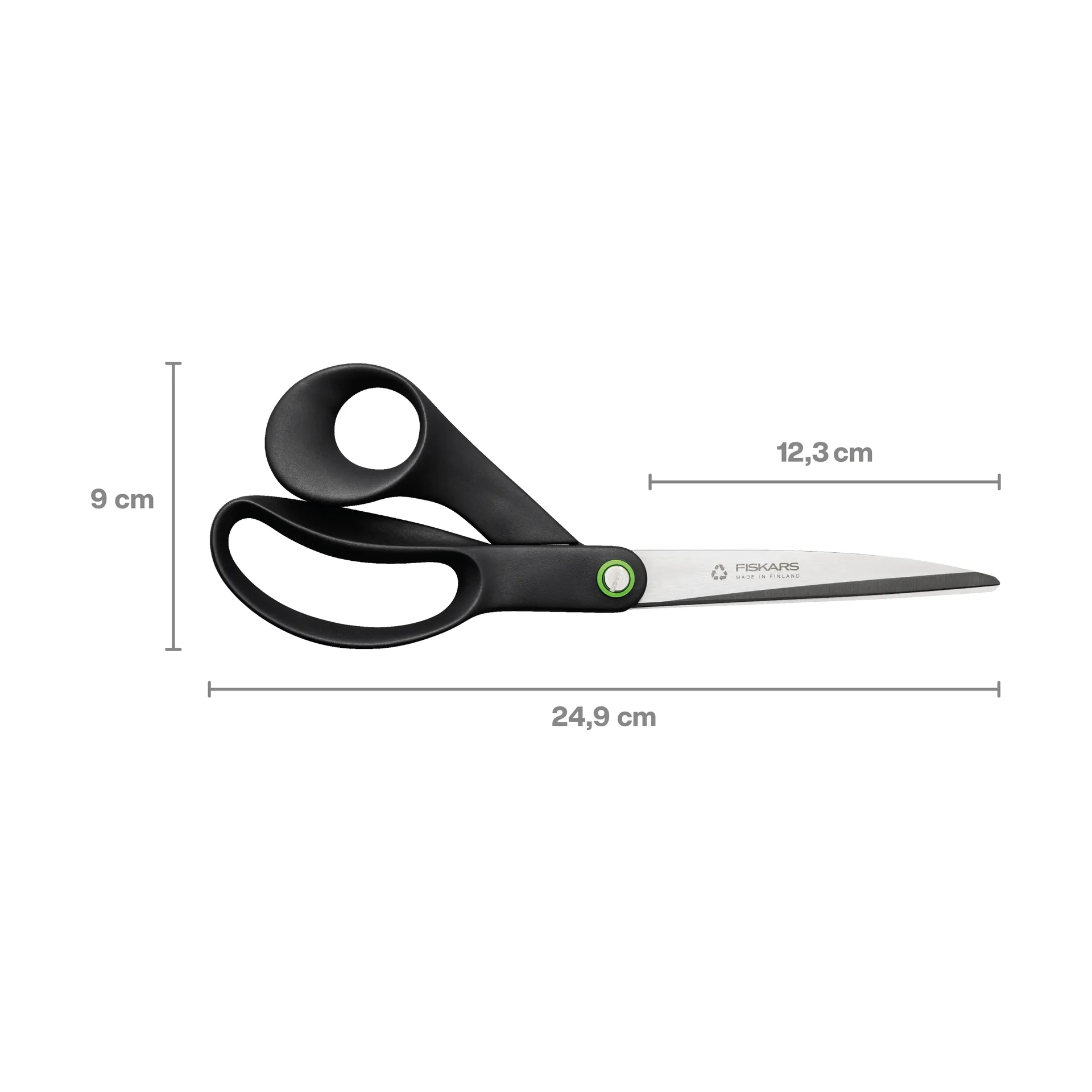 Functional Form yleissakset 25 cm, Musta Fiskars
