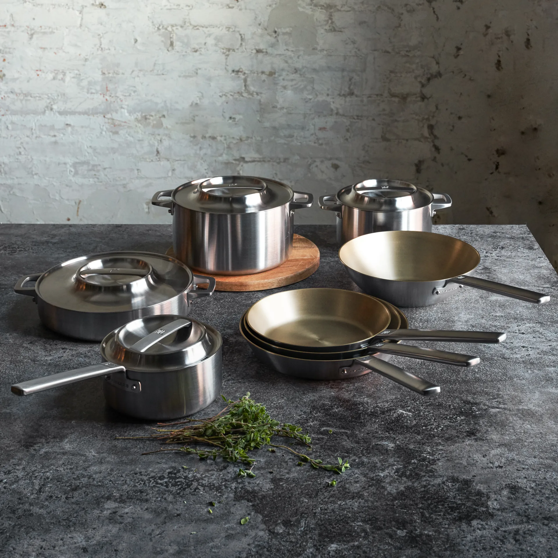 Norden wokpannu ruostumaton teräs, 28 cm Fiskars