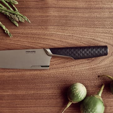 Titanium kokkiveitsi 20 cm - Musta - Fiskars