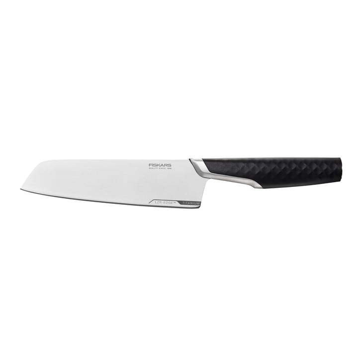 Titanium santokuveitsi 16 cm - Musta - Fiskars
