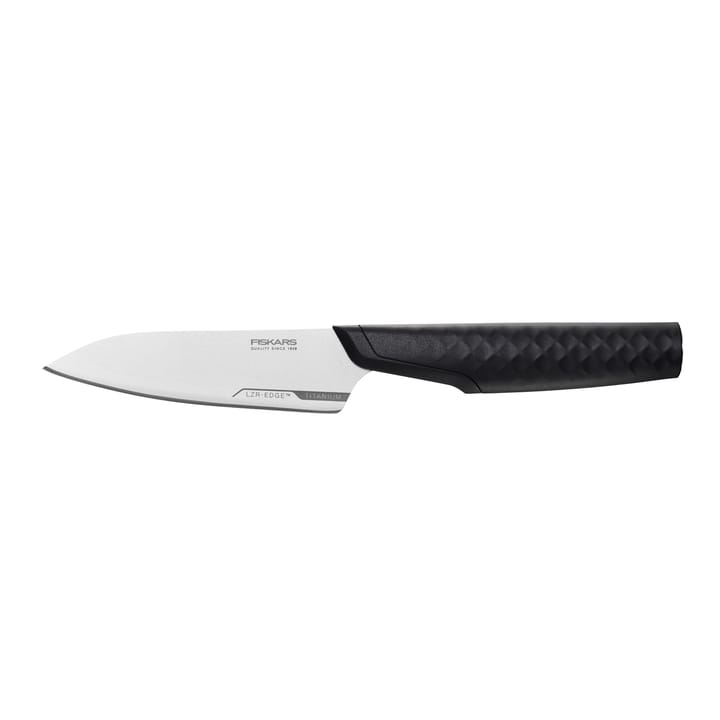 Titanium vihannesveitsi 10 cm, Musta Fiskars