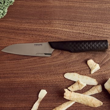 Titanium vihannesveitsi 10 cm - Musta - Fiskars