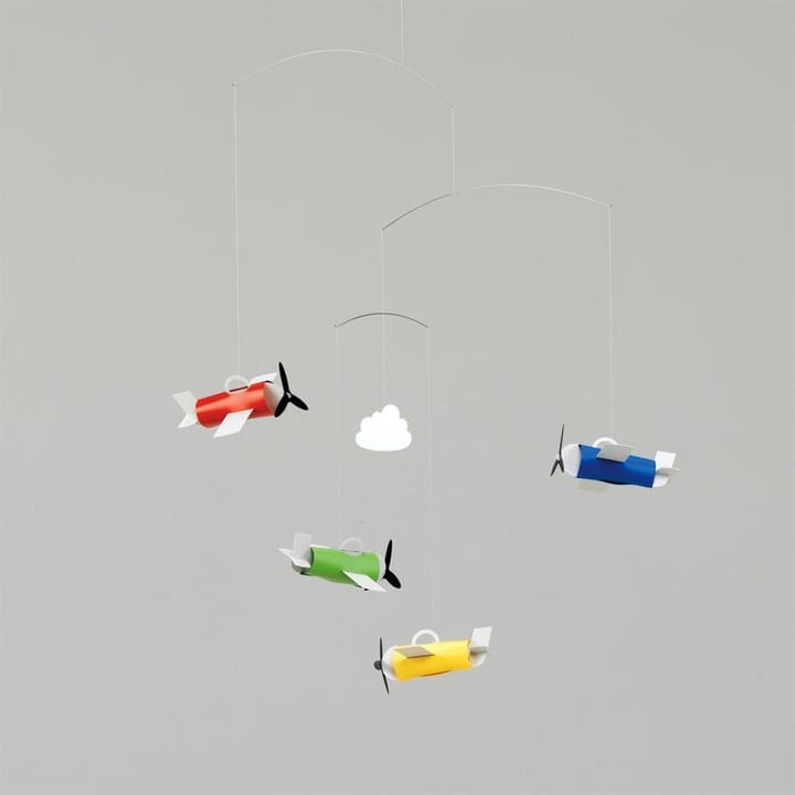 Aeromobile, monivärinen Flensted Mobiles
