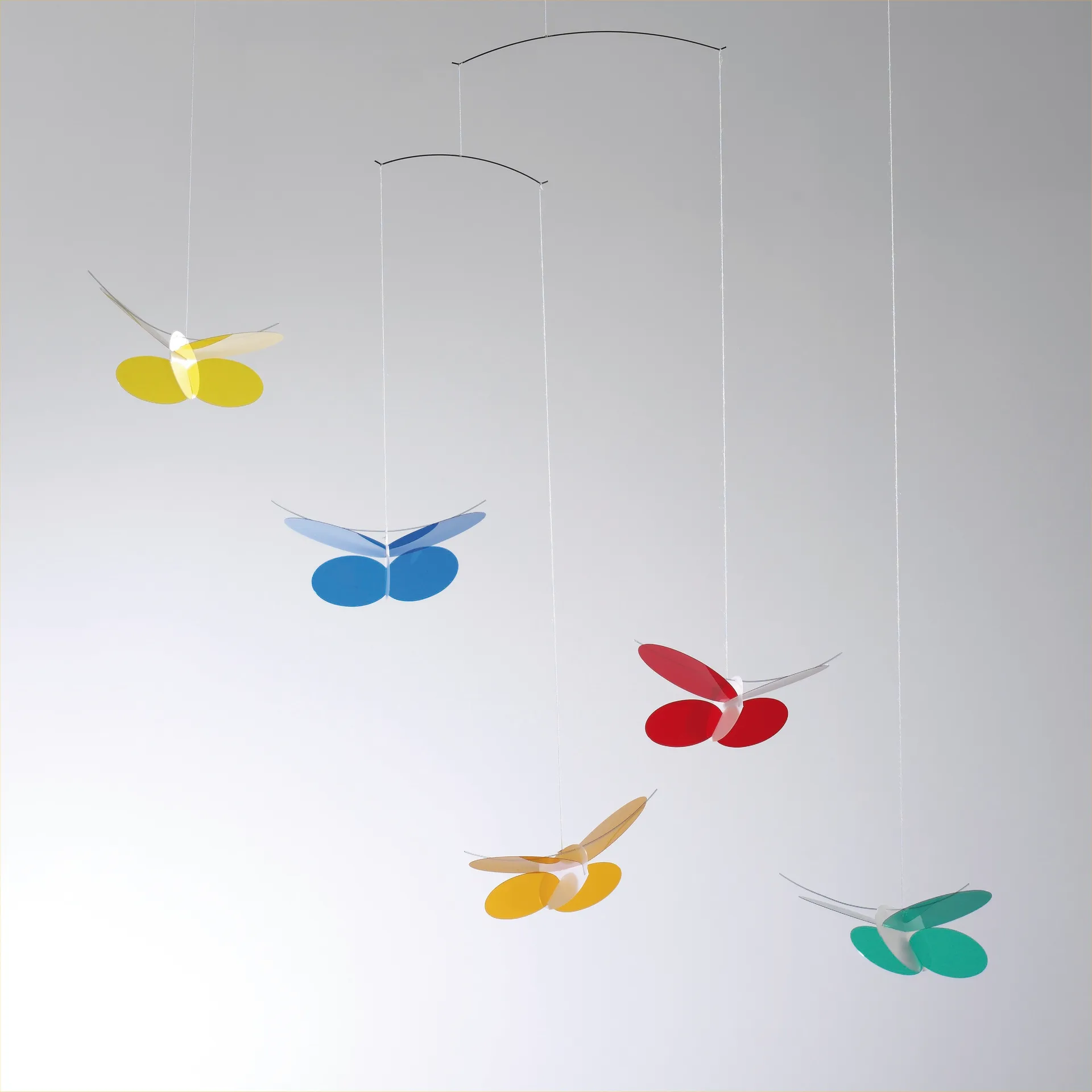 Butterflies mobile, monivärinen Flensted Mobiles