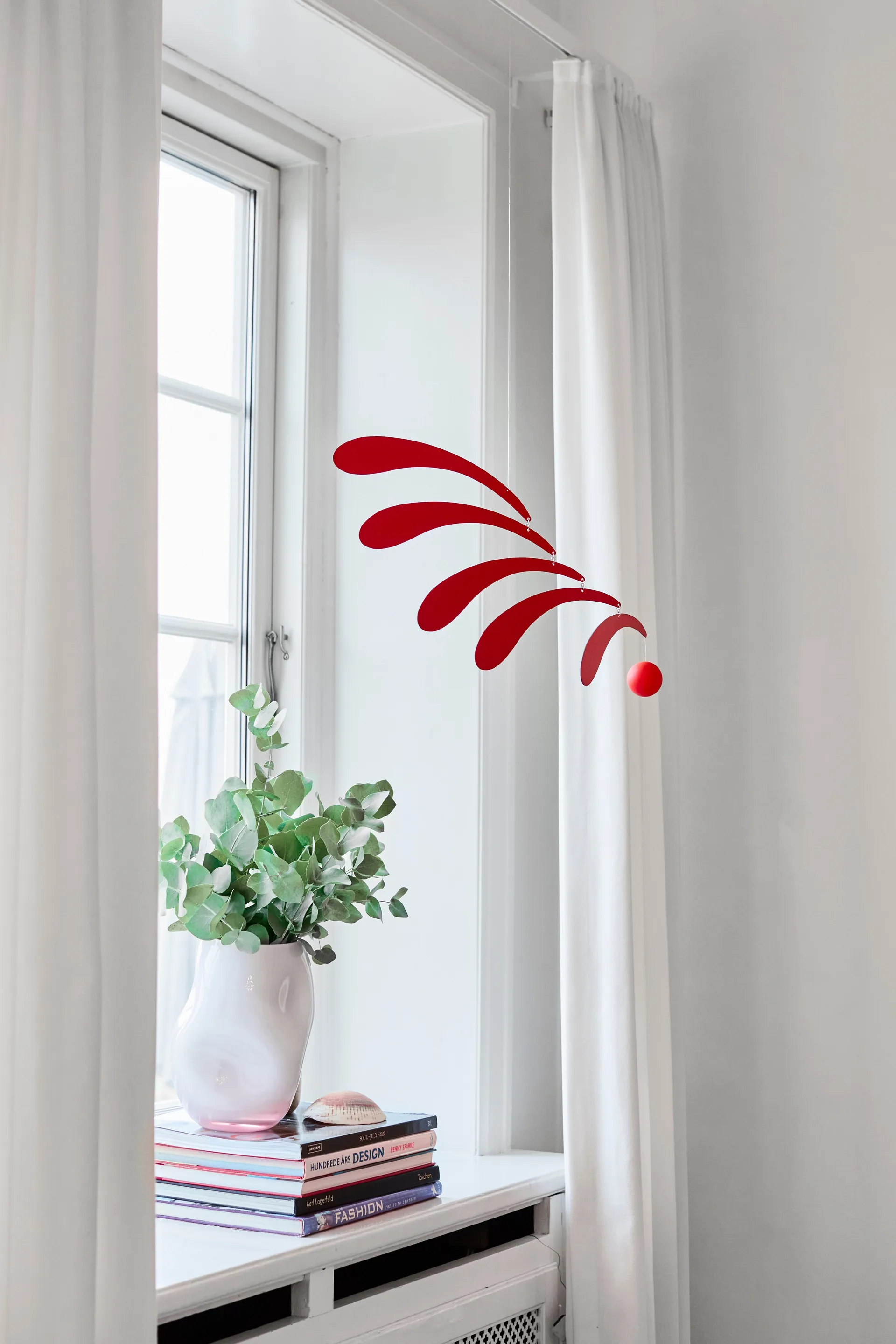 Flowing Rhythm mobile, punainen Flensted Mobiles