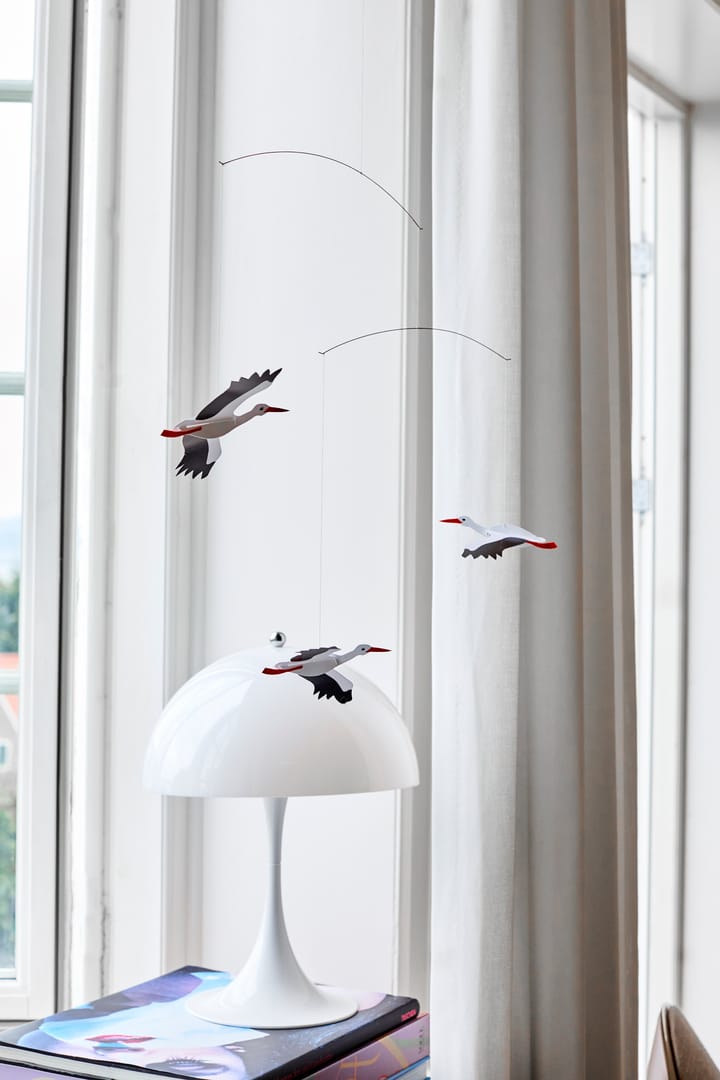 Lucky storks -mobile, monivärinen Flensted Mobiles
