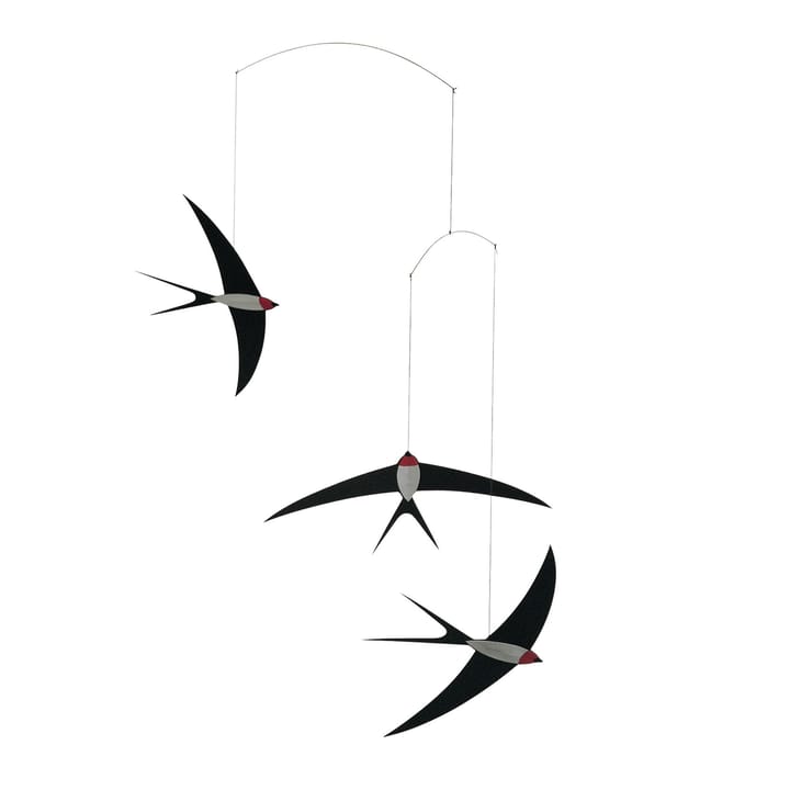 Swallow mobile - monivärinen - Flensted Mobiles