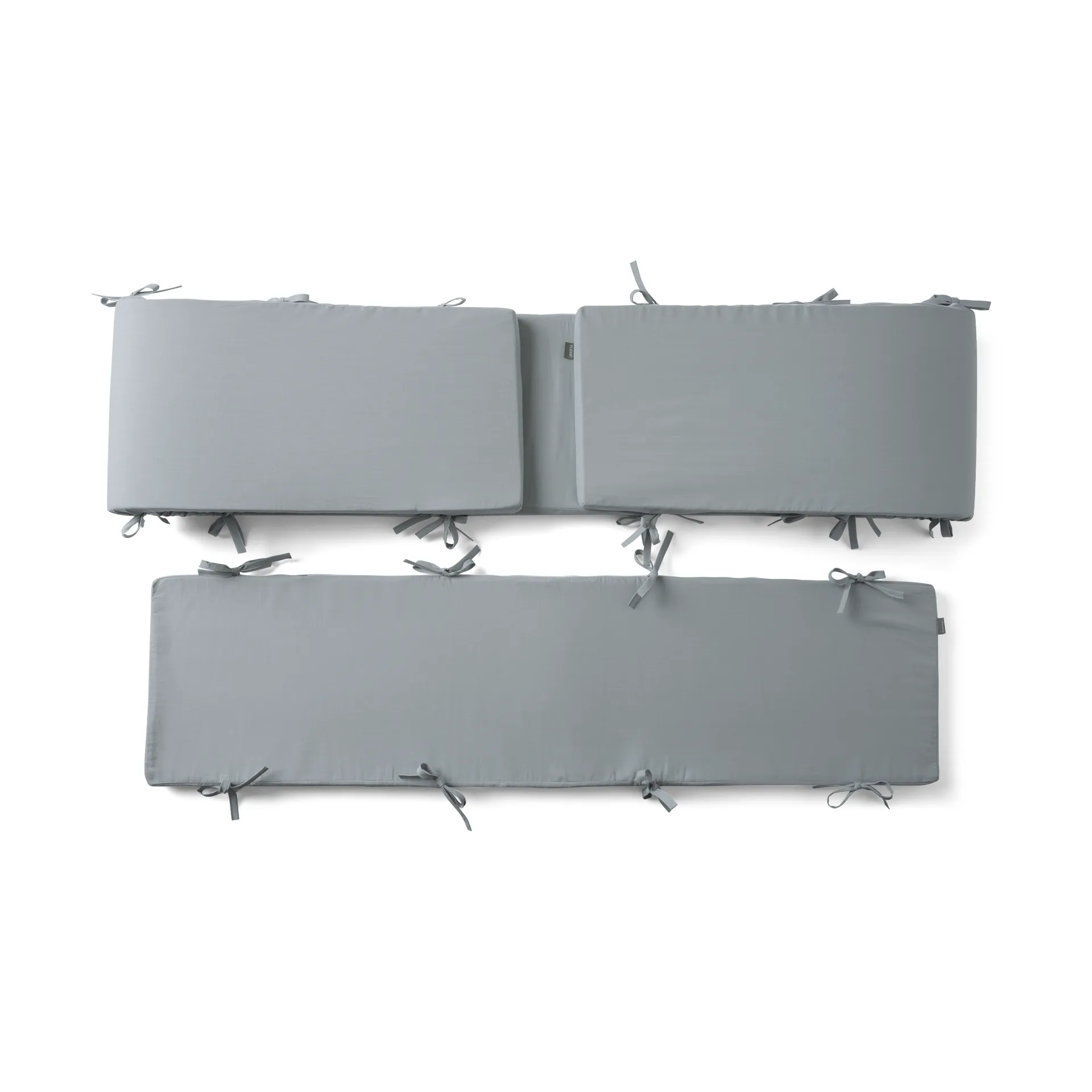 Dawn pinnasängyn reunapehmuste 2,5x30x372 cm, Sininen FLEXA