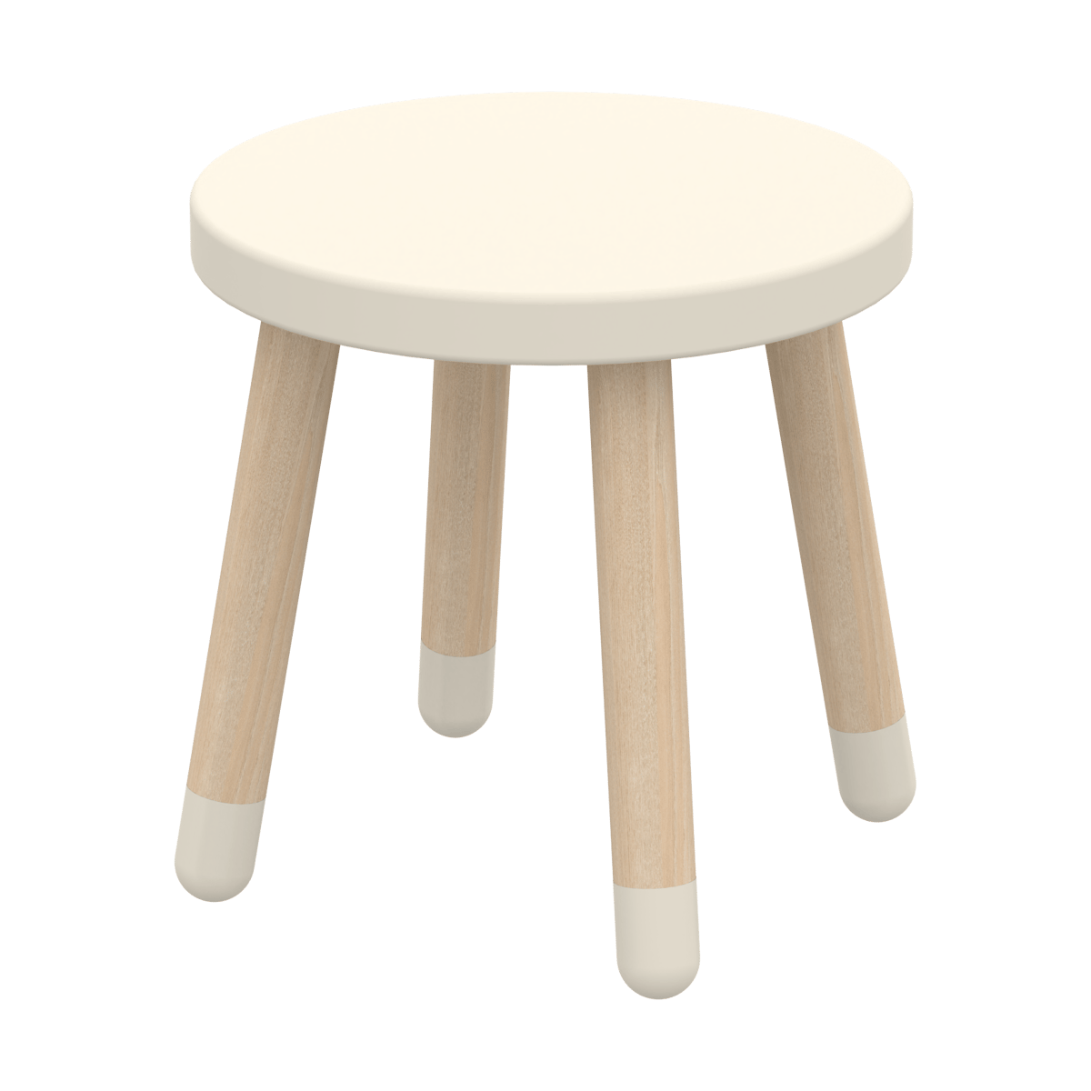 FLEXA Dots-jakkara 30 cm Kerma | Skandinaavinen Sisustus | Jakkarat | Beige