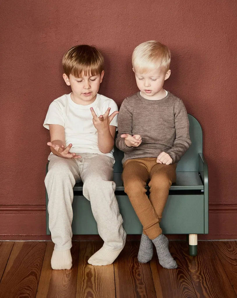 Dots säilytyspenkki, Vihreä FLEXA