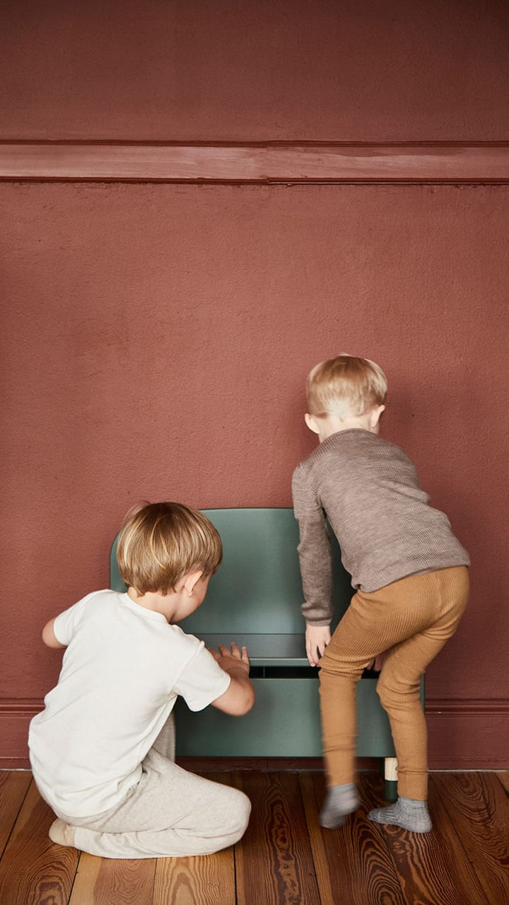 Dots säilytyspenkki, Vihreä FLEXA