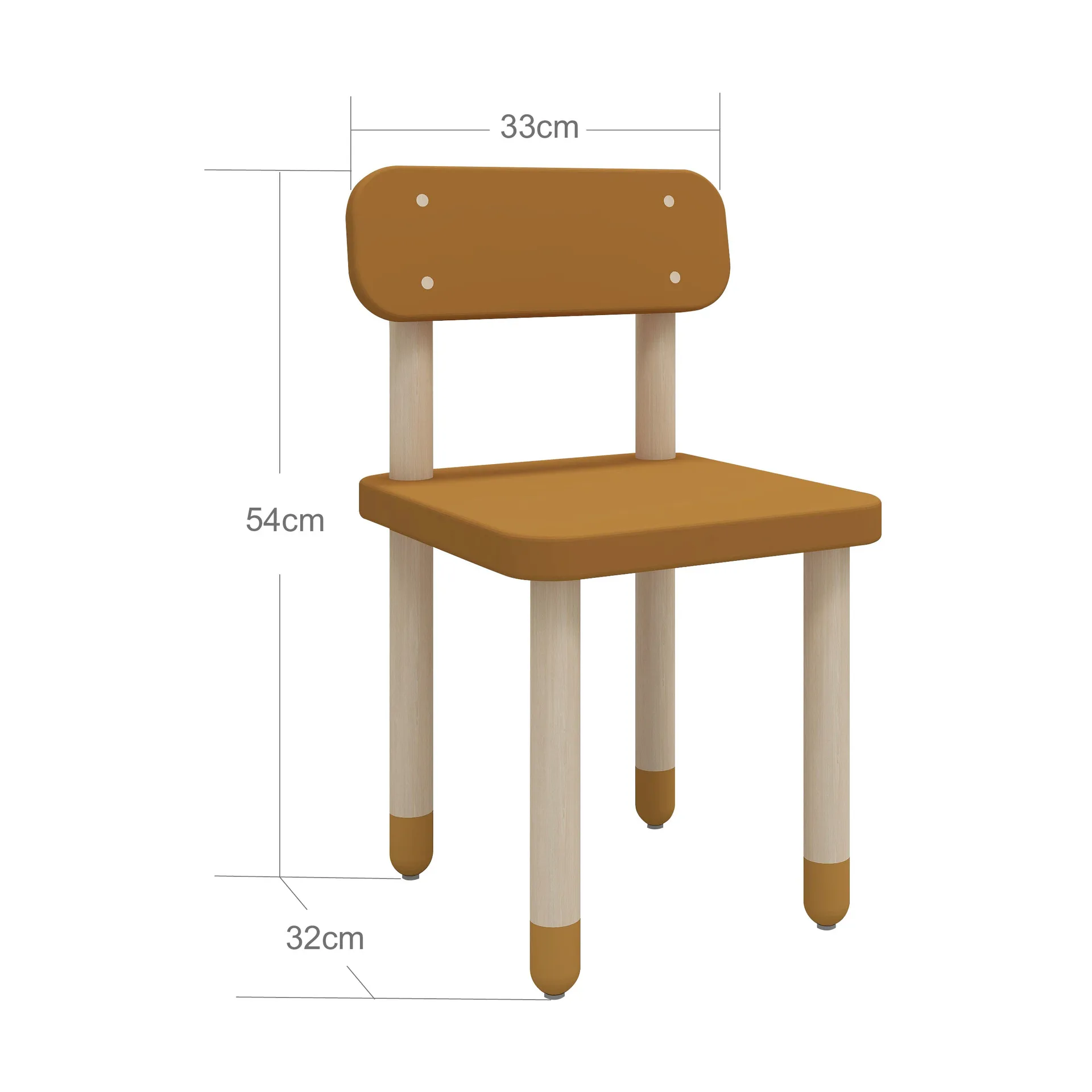 Dots tuoli, Keltainen FLEXA