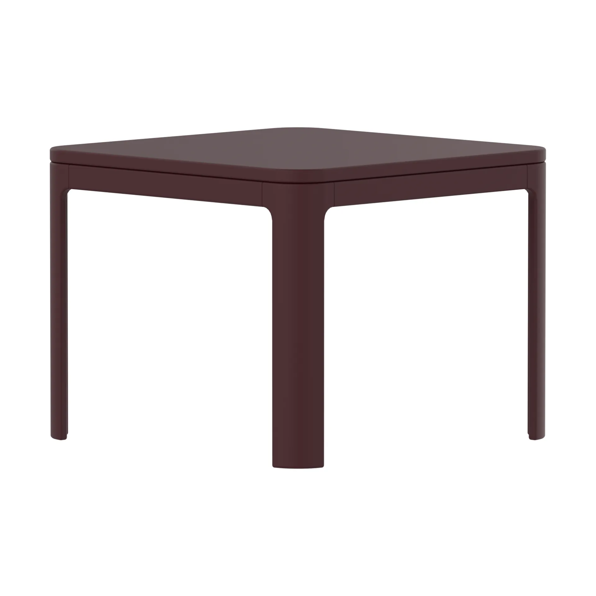 Nova pöytä 47x60x60 cm, Granaattiomenavaneri FLEXA