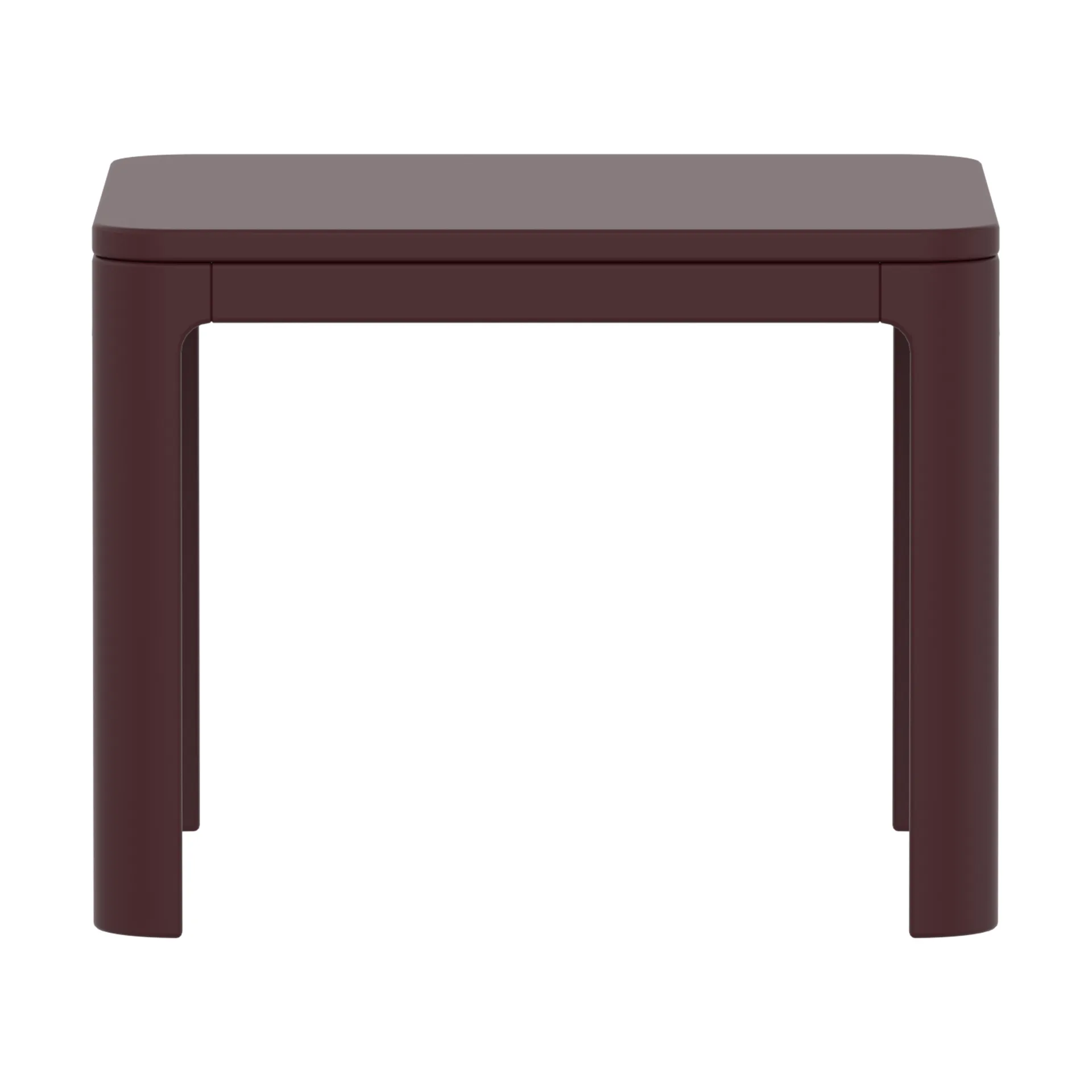 Nova pöytä 47x60x60 cm, Granaattiomenavaneri FLEXA