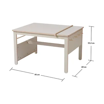Play creative työpöytä 68x90 cm - Harmaa - FLEXA