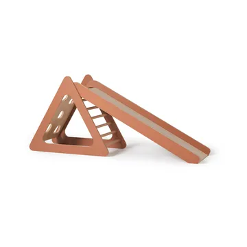 Play-leikkitorni liukumäellä - Ruusunpunainen - FLEXA