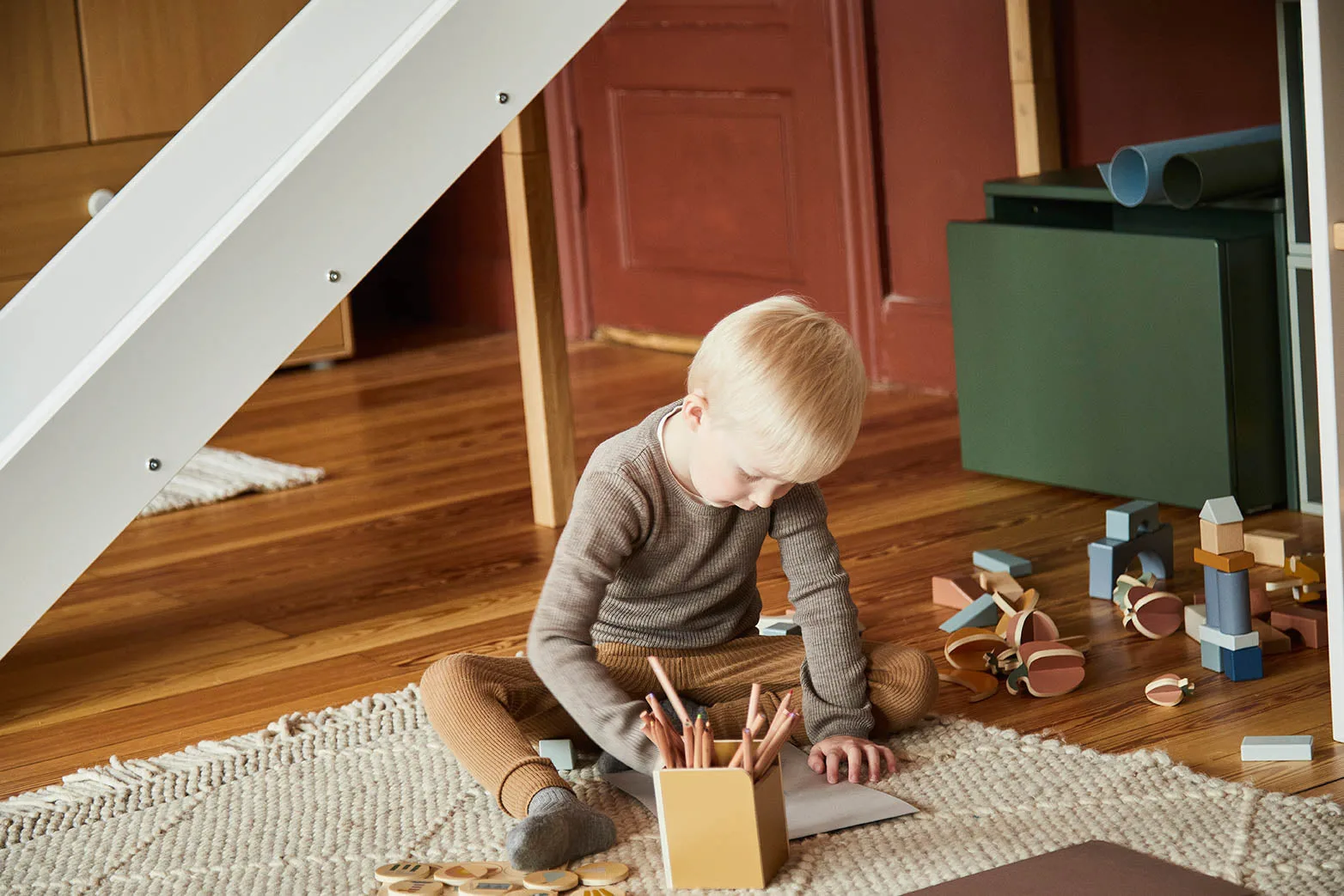 Play säilytyssarja 3 osaa, Monivärinen FLEXA