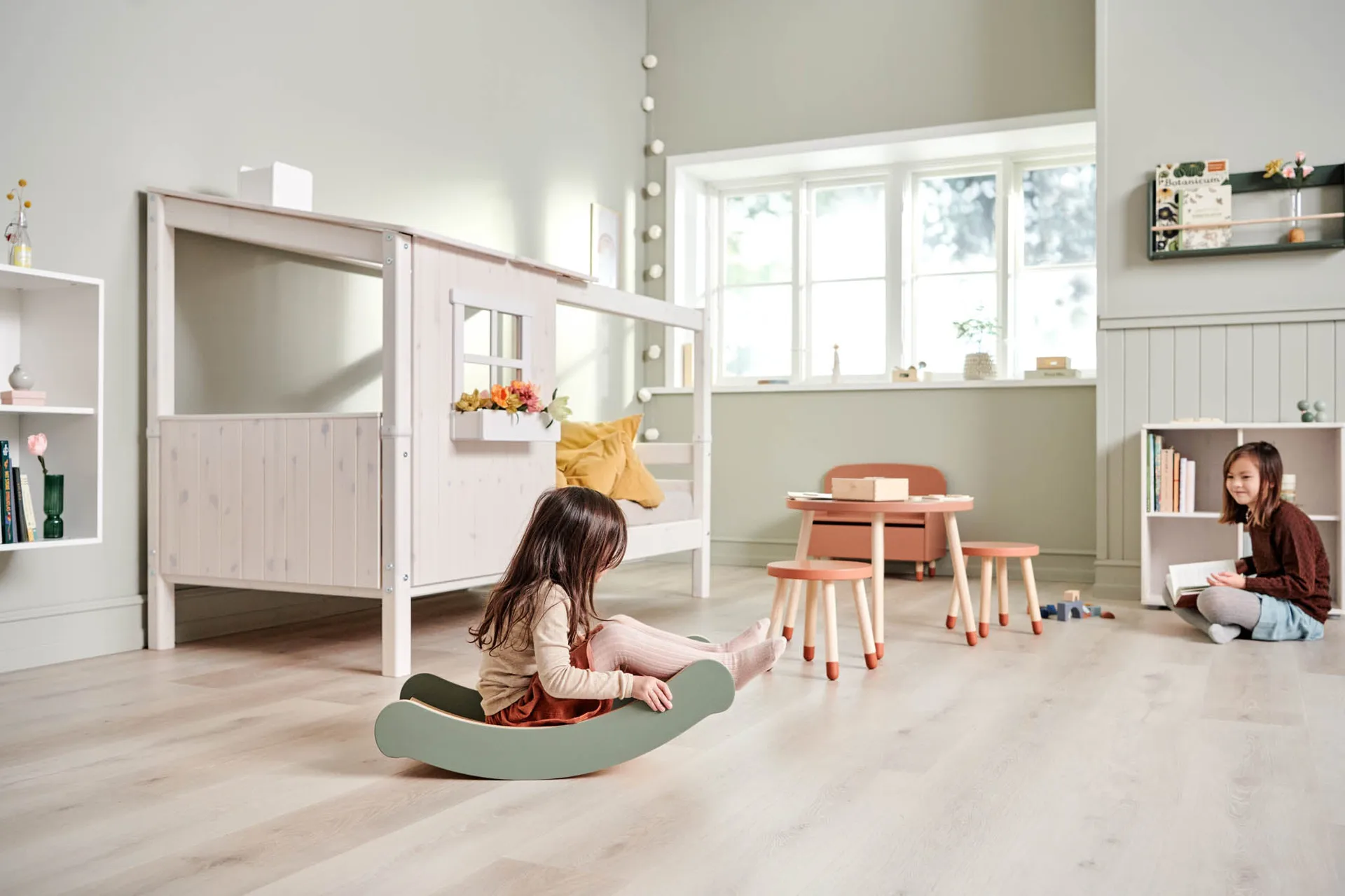 Play tasapainolauta 32x69 cm, Vihreä FLEXA