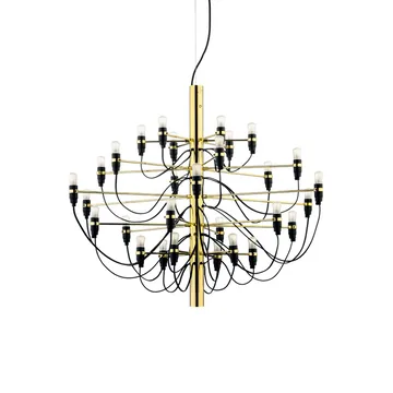 2097 Sarfatti kattokruunu LED - Messinki 30 lamppua - Flos