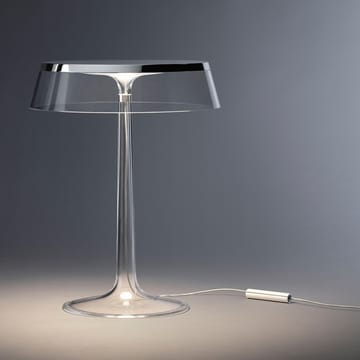 Bon Jour T pöytälamppu - Chrome-fumé-varjostin - Flos