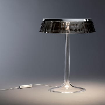 Bon Jour T pöytälamppu - Chrome-kirkas varjostin - Flos