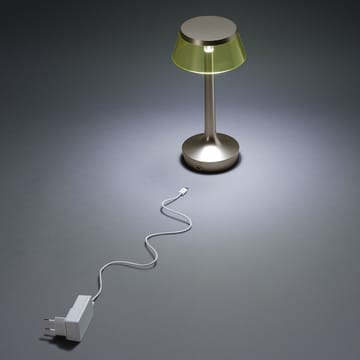 Bon Jour Unplugged pöytälamppu - Chrome-fabric - Flos