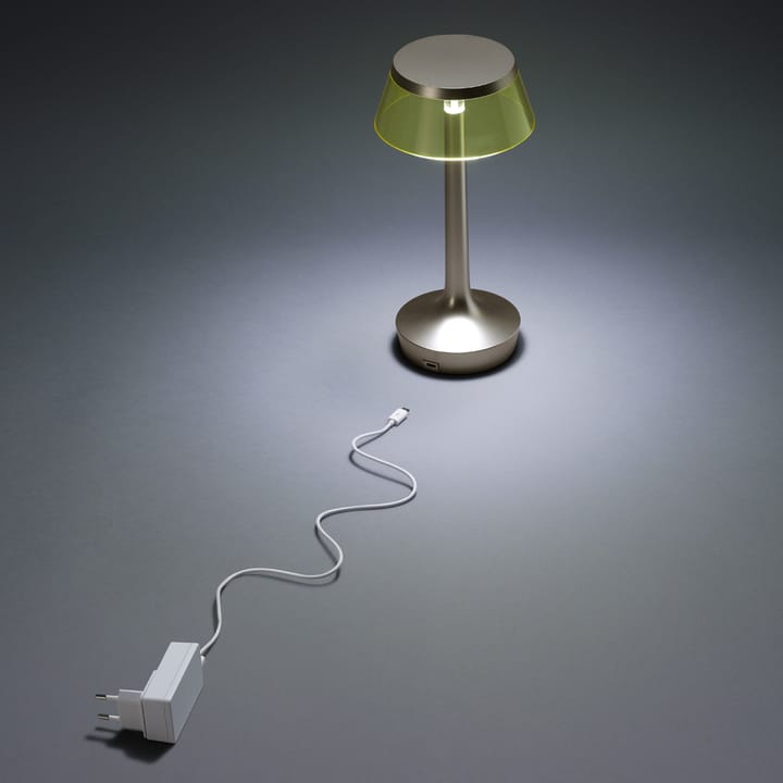 Bon Jour Unplugged pöytälamppu, Copper-fumée Flos
