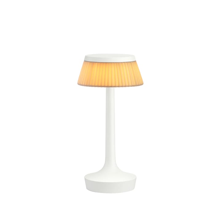 Bon Jour Unplugged pöytälamppu - White-fabric - Flos