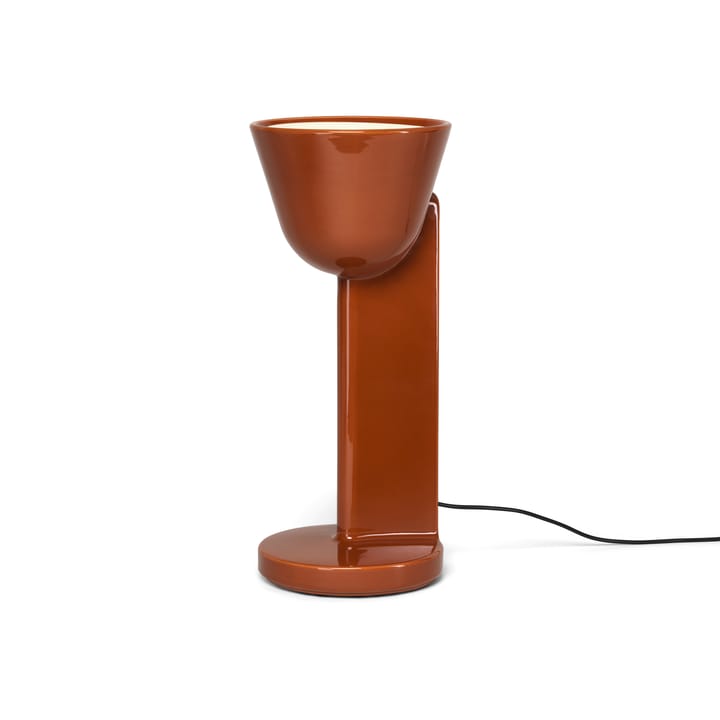 Céramique Up pöytälamppu - Rust red - Flos