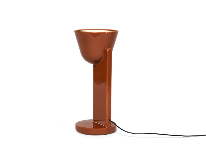 Céramique Up pöytälamppu, Rust red Flos