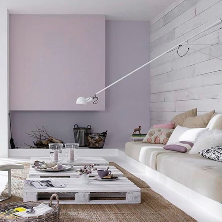 Flos 265 seinävalaisin, Valkoinen lakka Flos