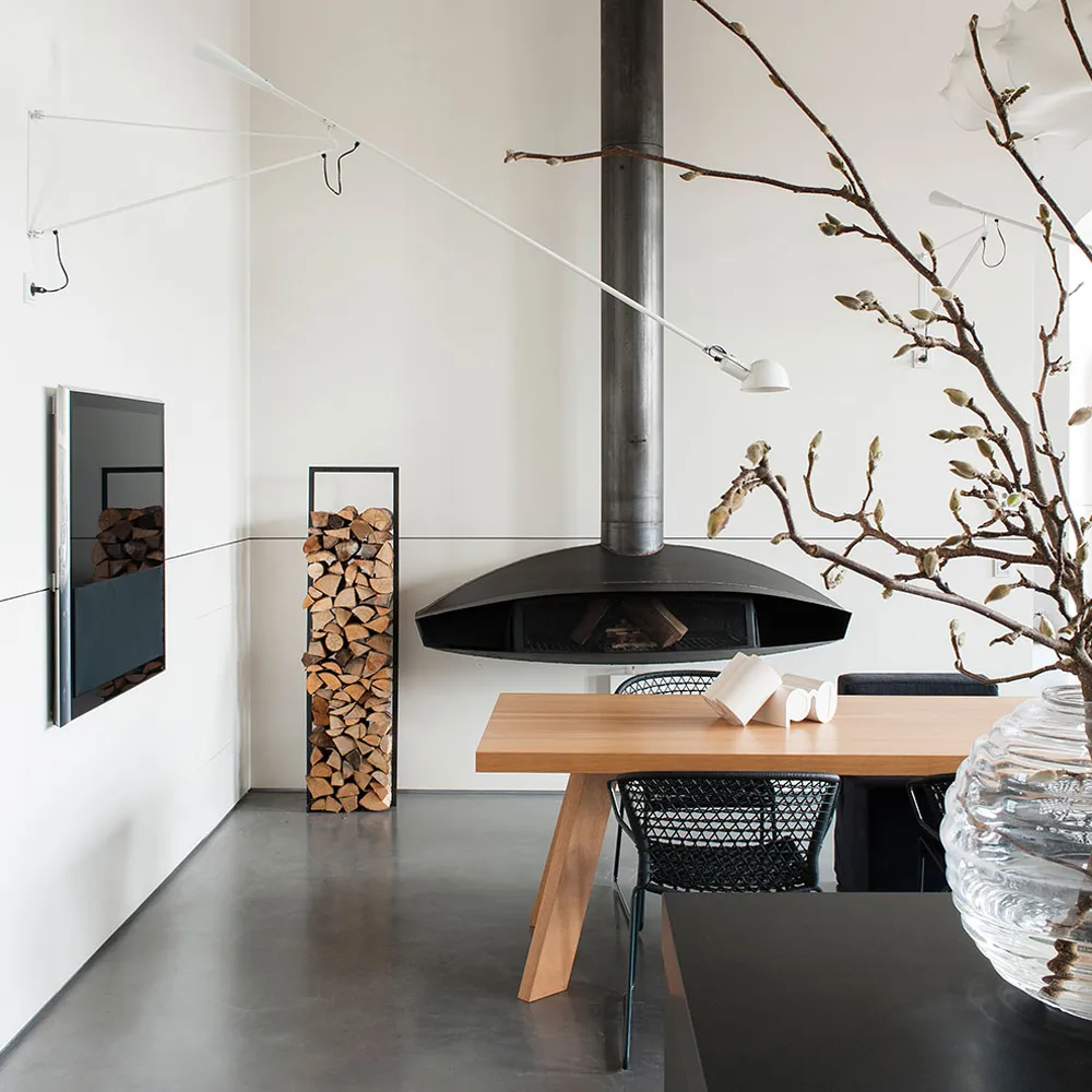 Flos 265 seinävalaisin, Valkoinen lakka Flos