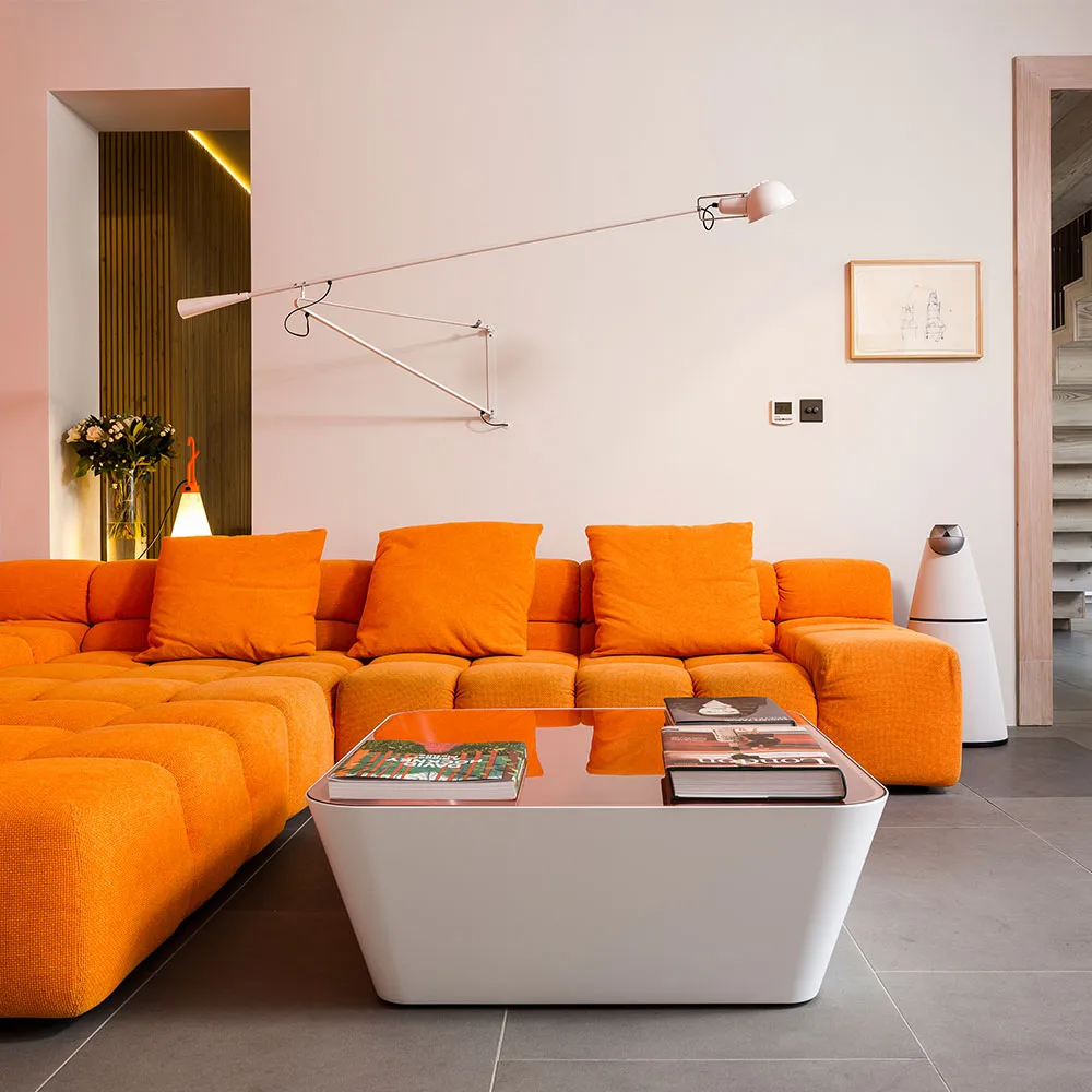 Flos 265 seinävalaisin, Valkoinen lakka Flos